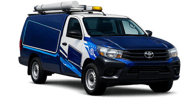 Seven Hills Blocked Drains service van