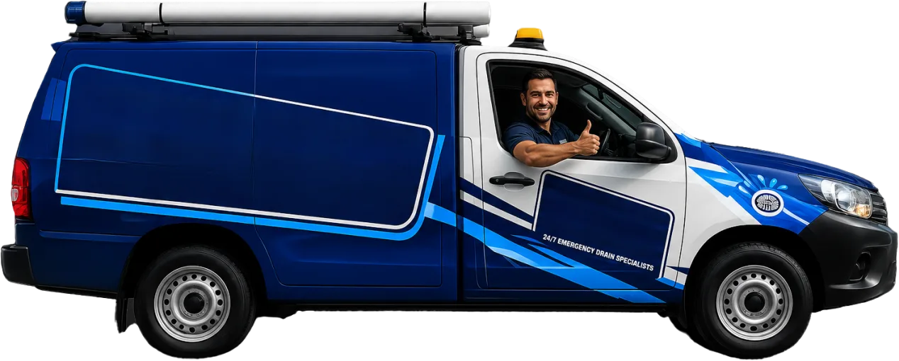 Service van parked on a Seven Hills street